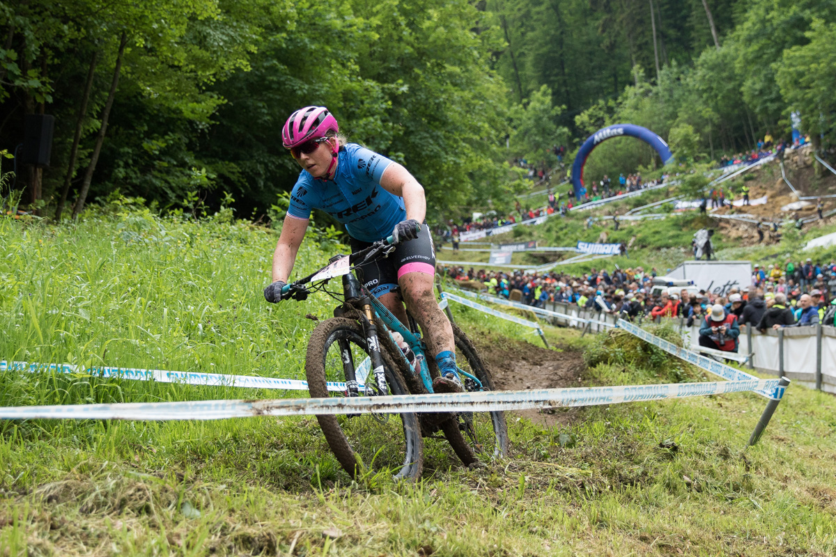 Gjørmefest i World Cup-ritt