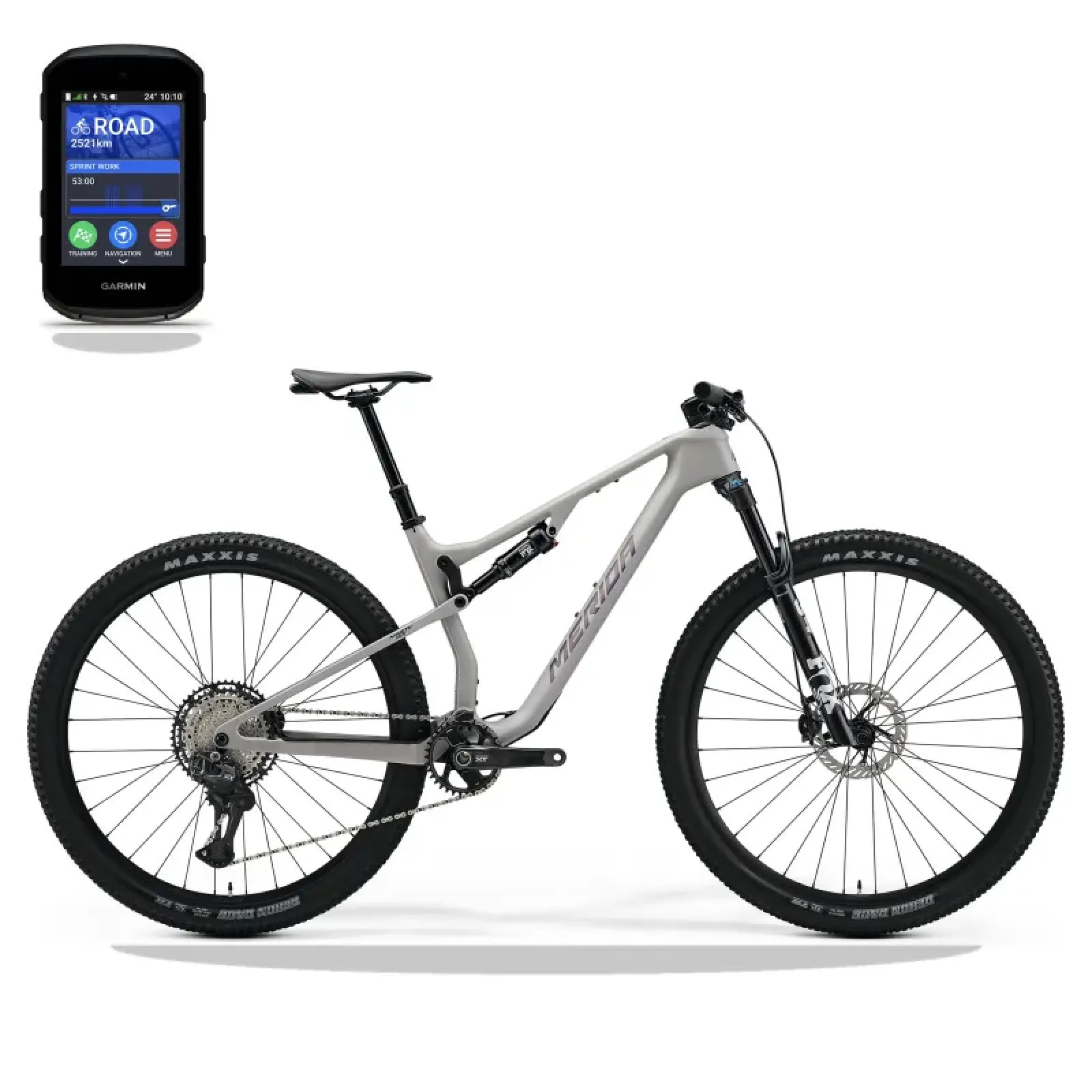 Merida Ninety-Six XT str. M + Garmin Edge 850 (høsttilbud)