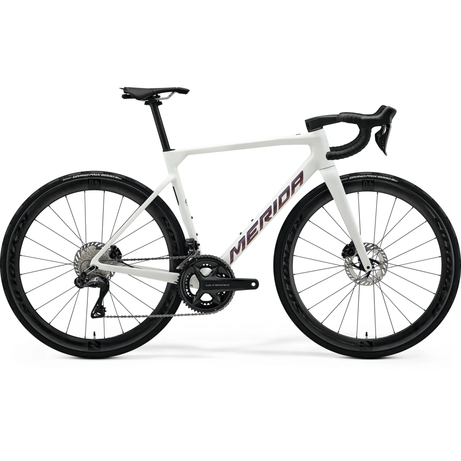Merida Scultura 8000 (Matt White/Rainbow Purple)