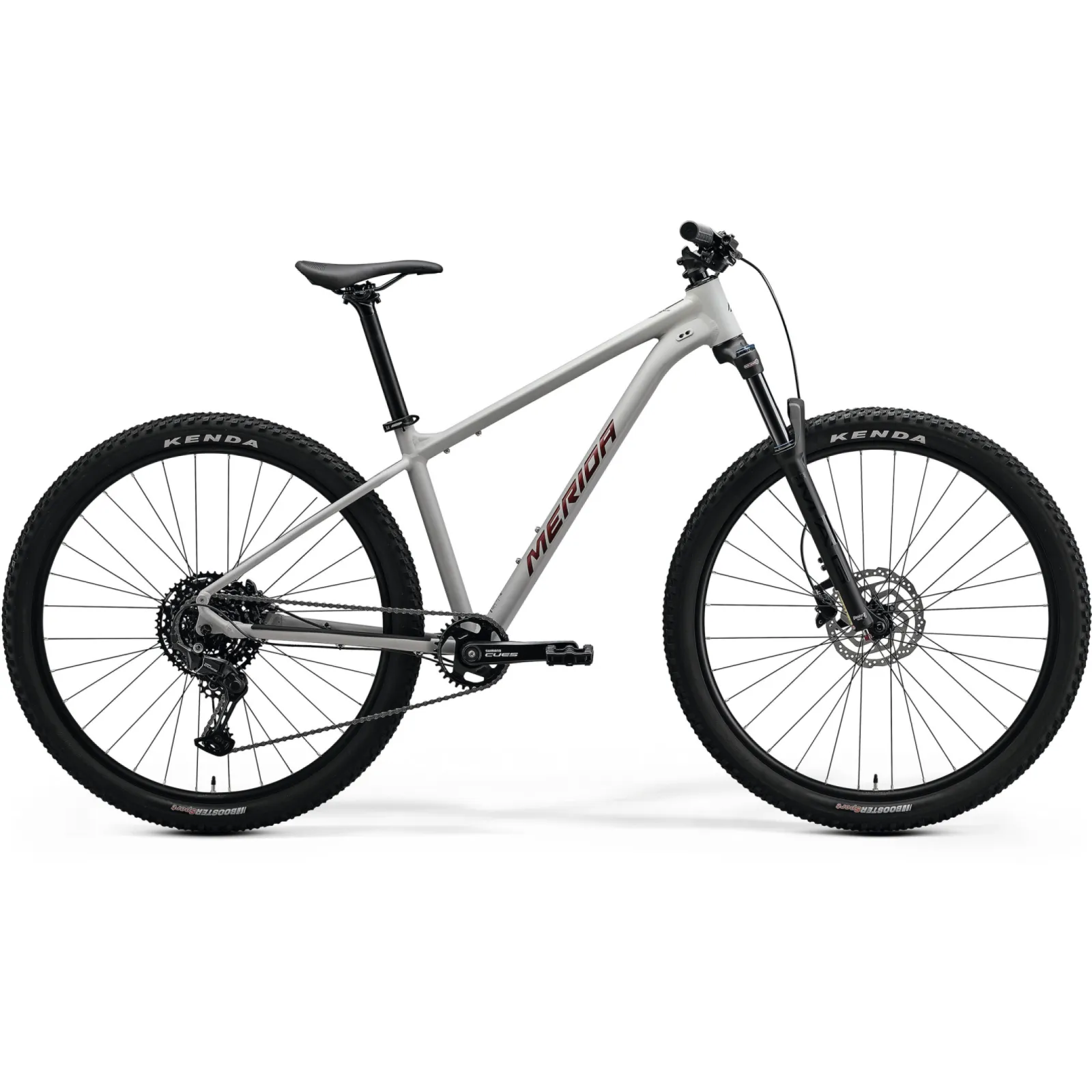 Merida Big.Nine 200 (Matt Grey (Glitter Cherry))