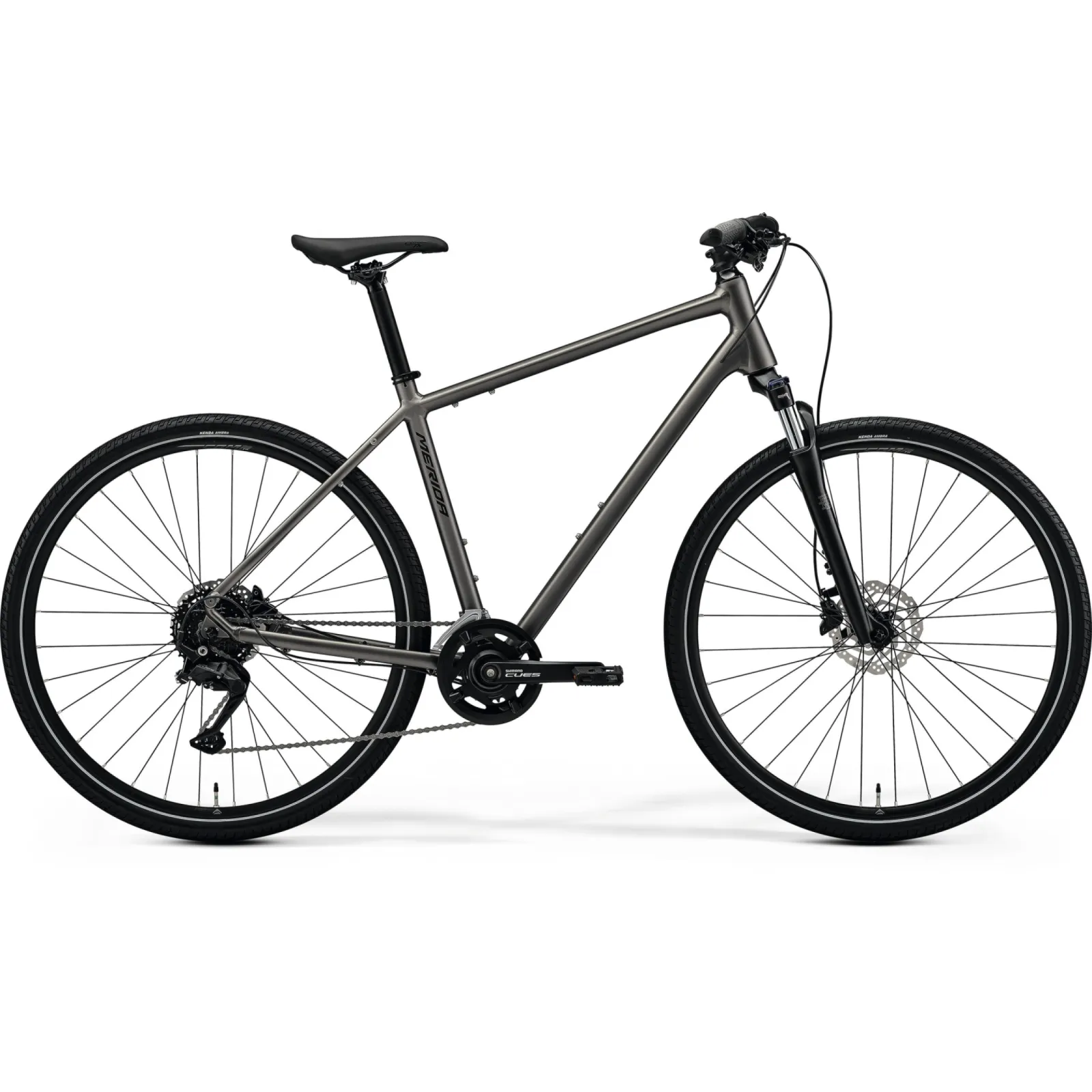 Merida Crossway 100 (Silk Warm Slate Grey/ Black)