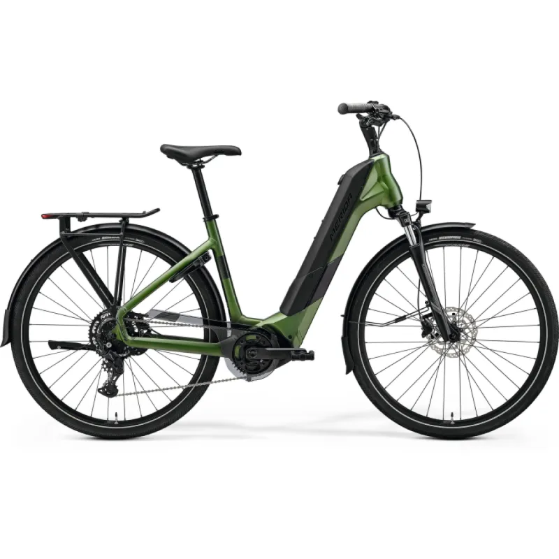 Merida eSpresso City 400 EQ (Silk Fog Green/ Black)