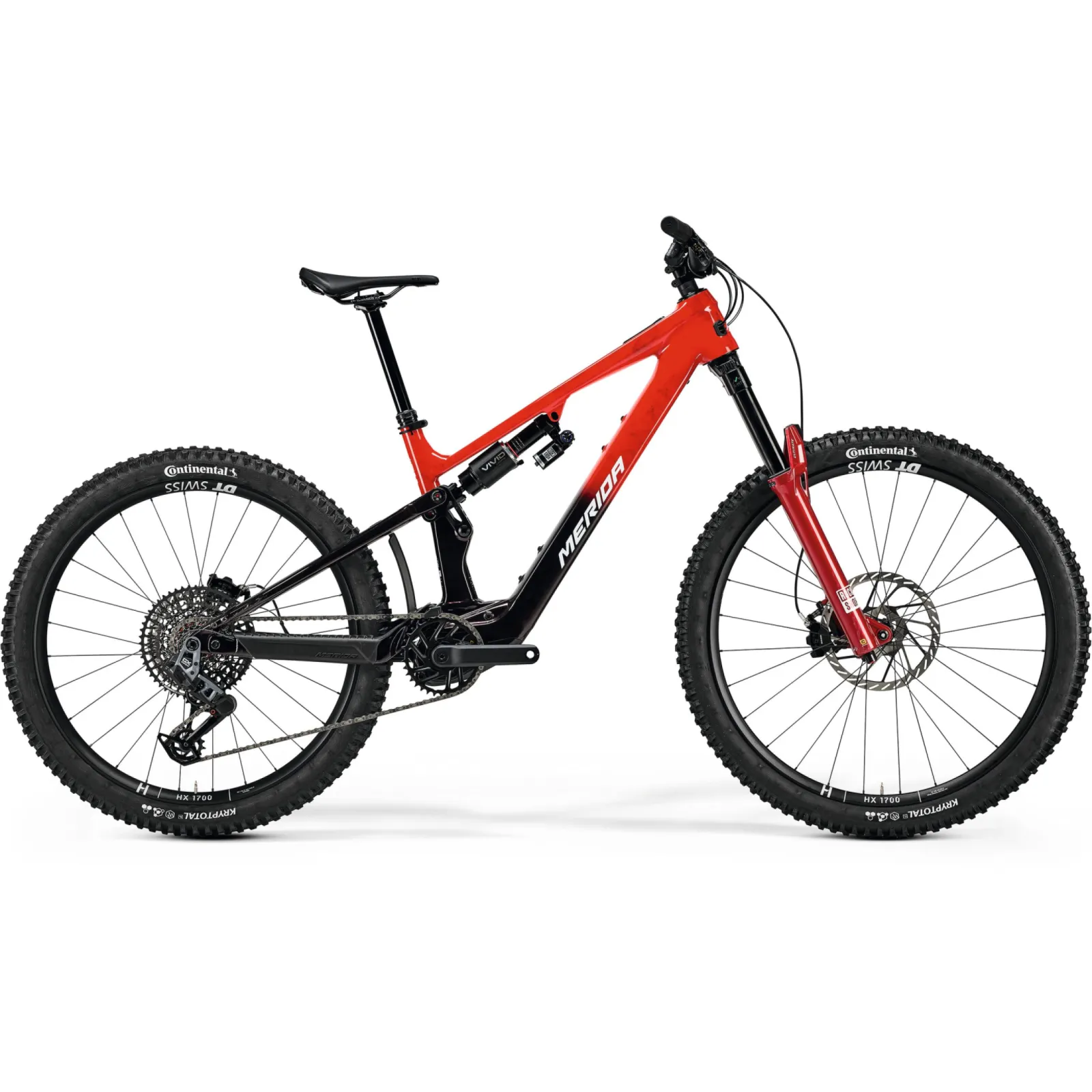 Merida Iliac 900 (Black To Red (Silver))
