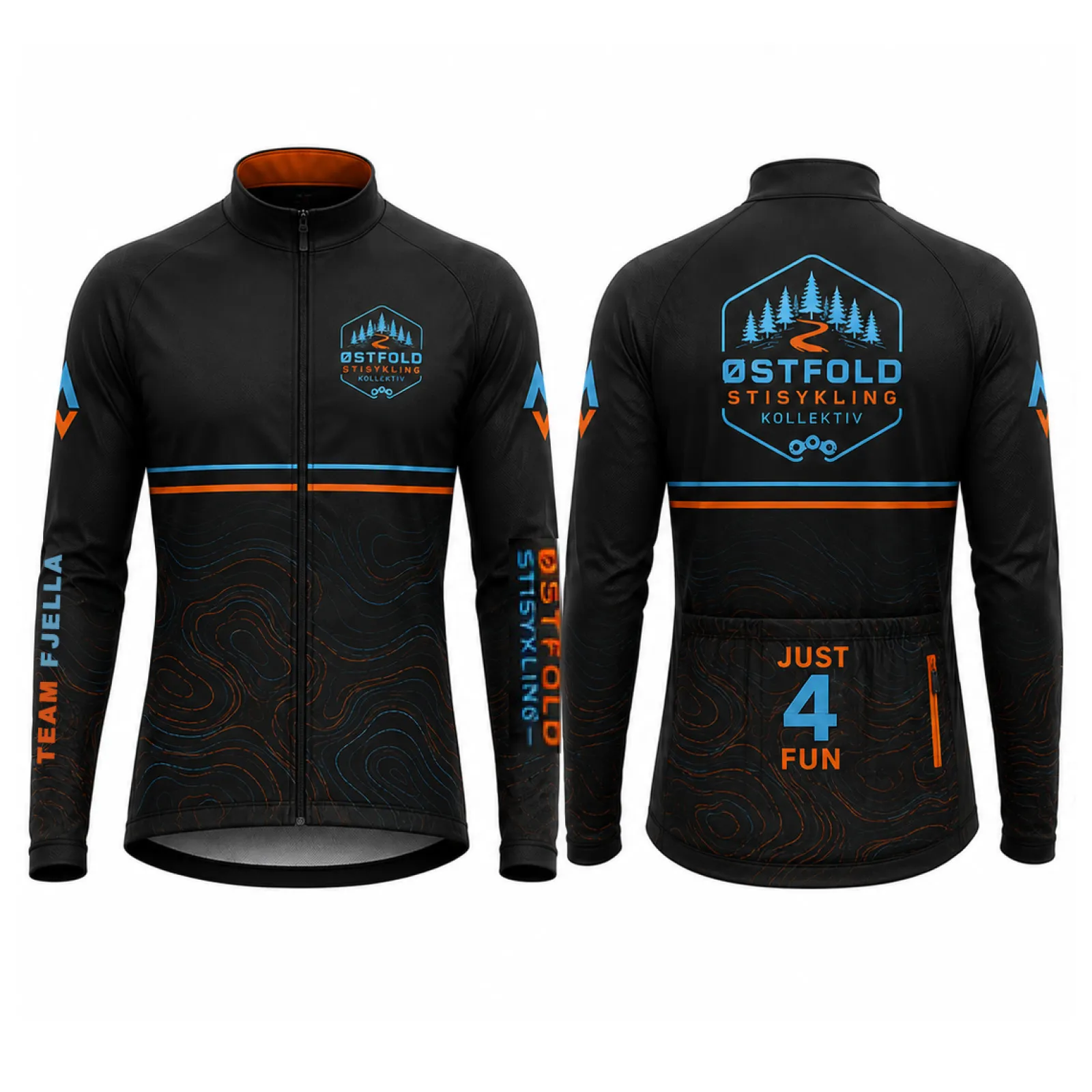 Regn/Vindjakke - Team Fjella