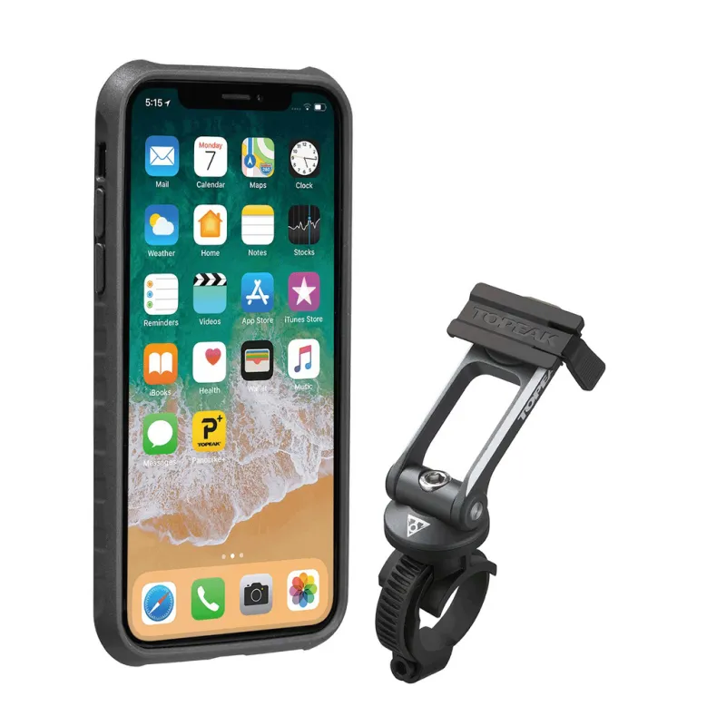 Merida Ridecase, mobilveske, iPhone X / XS (Black/Grey)