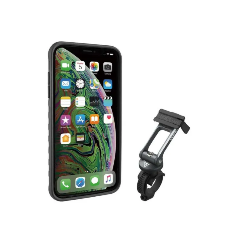 Merida Ridecase, mobilveske, iPhone XS Max (Black/Grey)