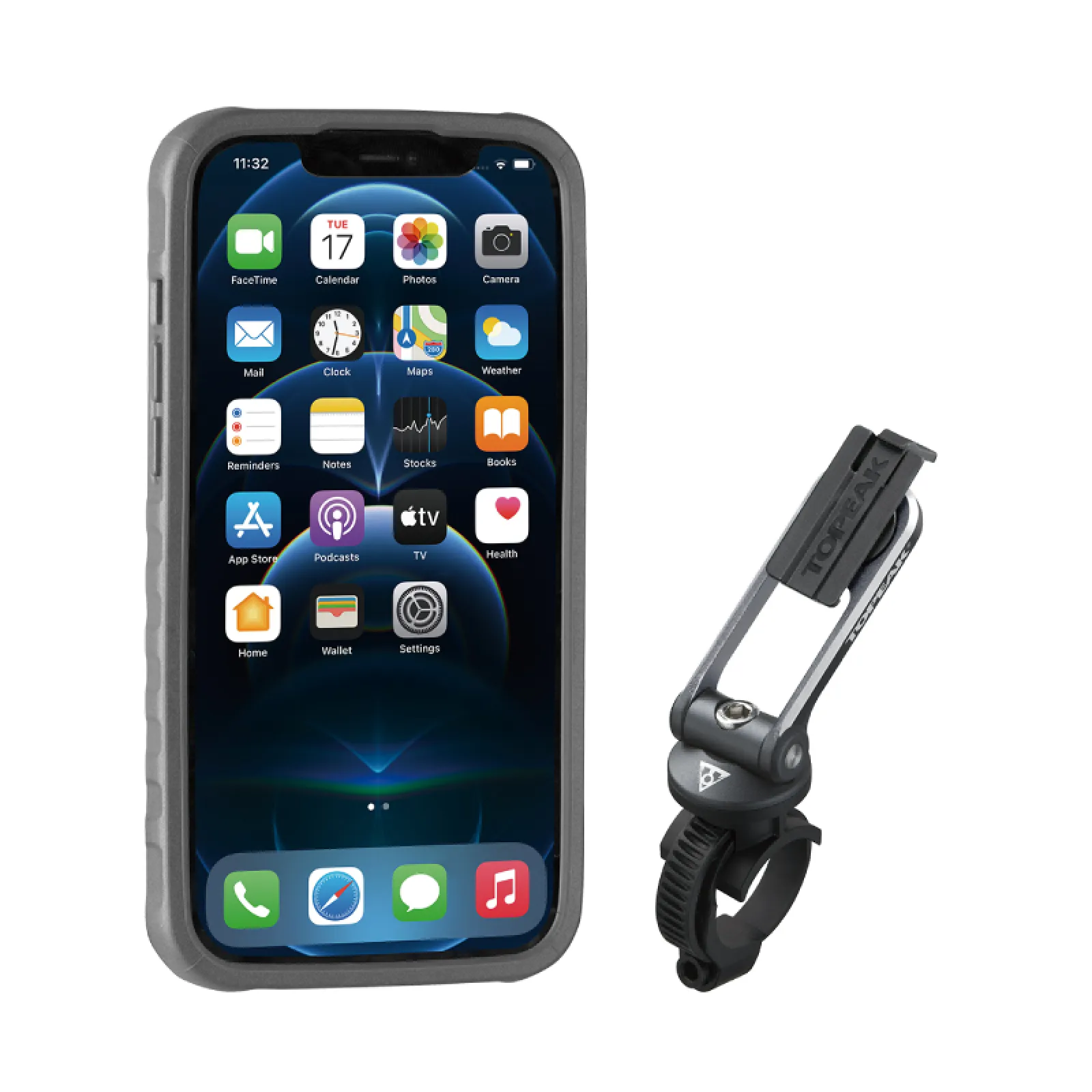 Merida RideCase iPhone 12 Pro Max (Black/Grey)