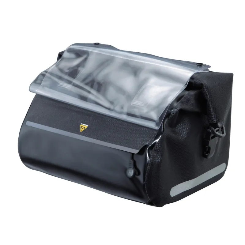 Merida HandleBar DryBag QuickClick, styreveske, sort (BLACK)
