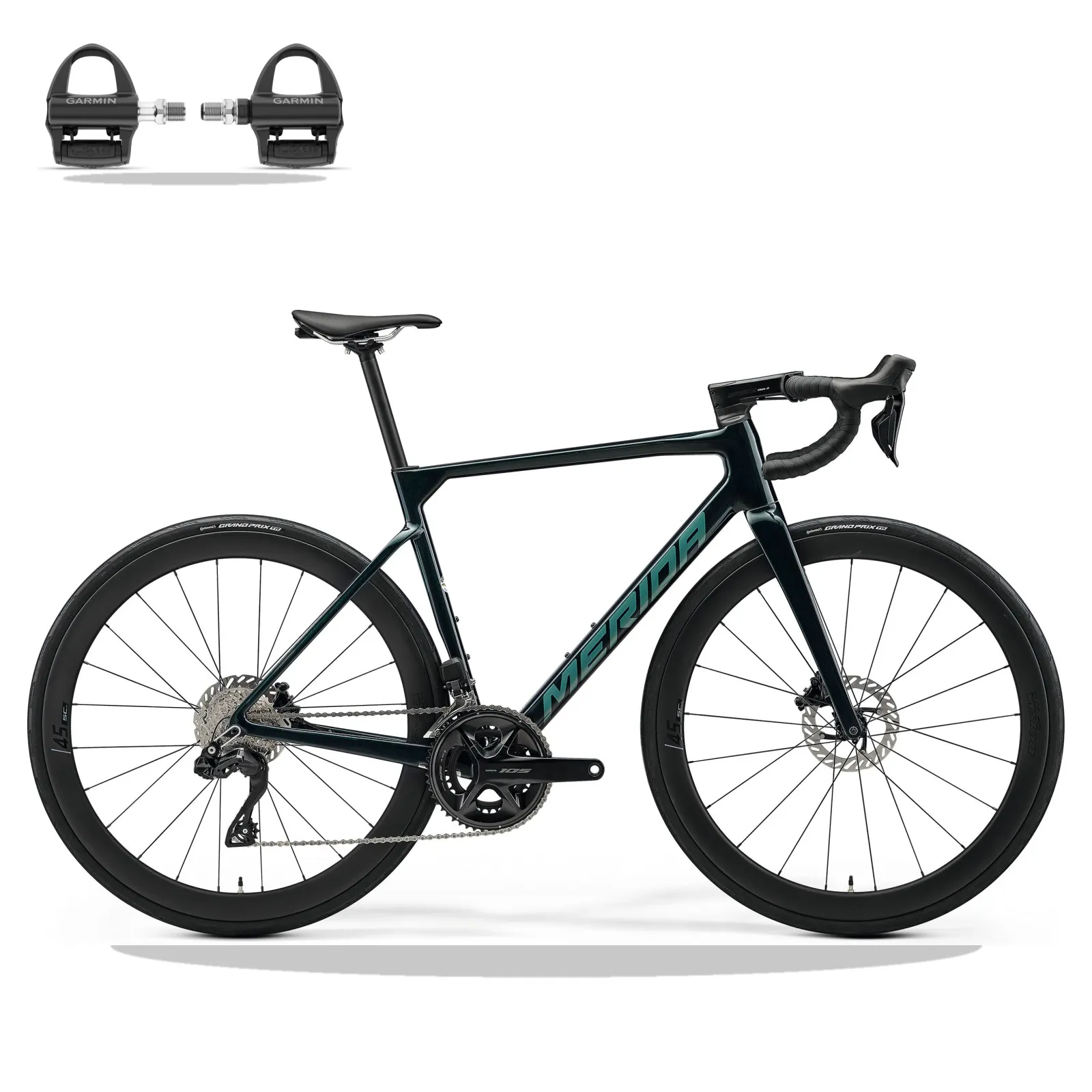 Merida Scultura 6000 svart 2025, oppgradert Ultegra krank, str. M (Team Fjella-tilbud)